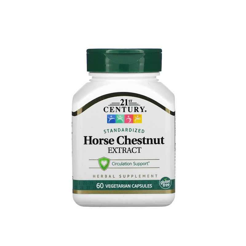 Экстракт конского каштана 21st Century Standardized Horse Chestnut Extract 60сaps
